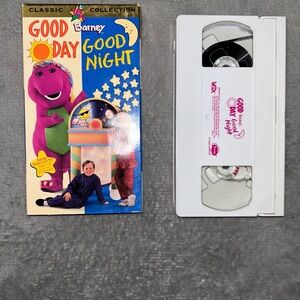 1997 Barney Good Day Good Night VHS Tape